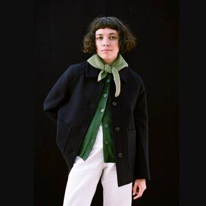 UK Brand -  Paynter  Batch No.16 The Wool Cashmere Chore Coat